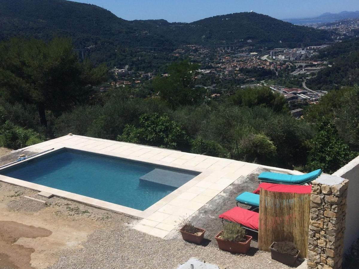 Comfortable Home In Drap With Swimming Pool 15 Km From Nice Exteriör bild