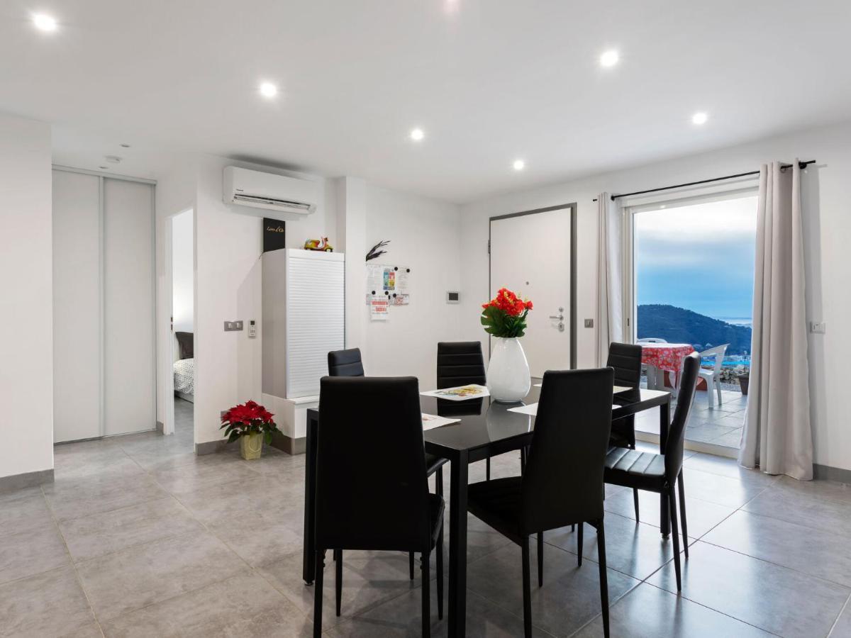 Comfortable Home In Drap With Swimming Pool 15 Km From Nice Exteriör bild