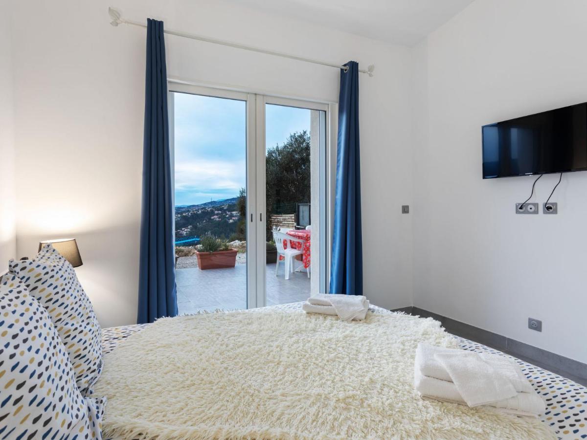 Comfortable Home In Drap With Swimming Pool 15 Km From Nice Exteriör bild