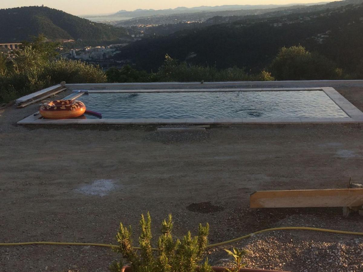 Comfortable Home In Drap With Swimming Pool 15 Km From Nice Exteriör bild